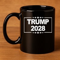 Trump 2028 11oz C Handle Ceramic Mug