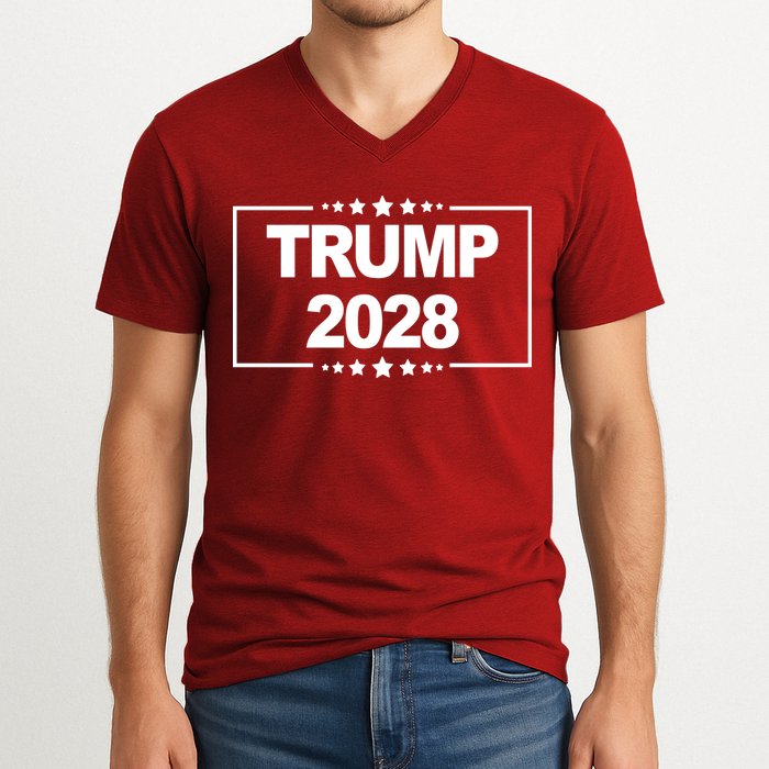 Trump 2028 V-Neck T-Shirt