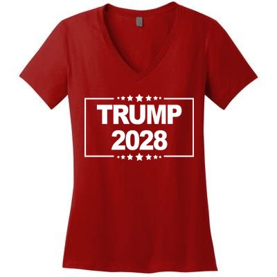 Trump 2028 Women's V-Neck T-Shirt