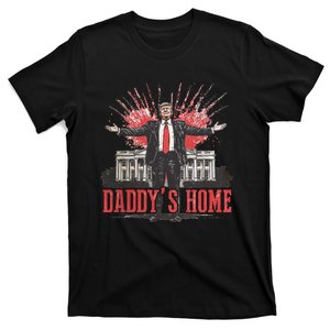 Trump 2024 Take America Back Daddys Home Trump P.Ink 2024 Gift T-Shirt