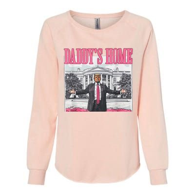 Trump 2024 Take America Back DaddyS Home Trump 2024 Womens California Wash Sweatshirt