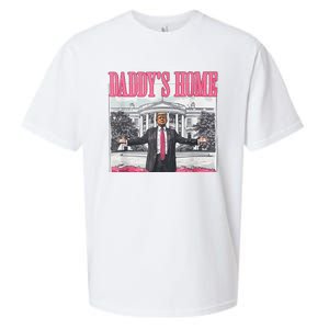 Trump 2024 Take America Back DaddyS Home Trump 2024 Sueded Cloud Jersey T-Shirt