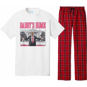 Trump 2024 Take America Back DaddyS Home Trump 2024 Pajama Set