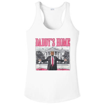 Trump 2024 Take America Back DaddyS Home Trump 2024 Ladies PosiCharge Competitor Racerback Tank