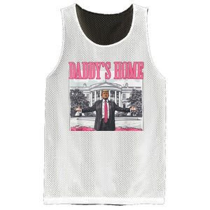 Trump 2024 Take America Back DaddyS Home Trump 2024 Mesh Reversible Basketball Jersey Tank