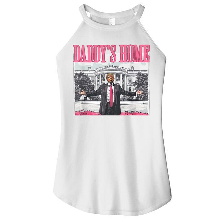 Trump 2024 Take America Back DaddyS Home Trump 2024 Women's Perfect Tri Rocker Tank