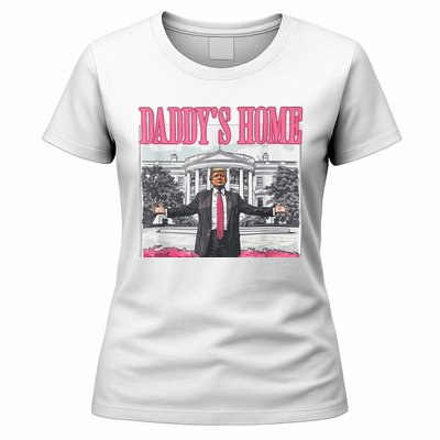 Trump 2024 Take America Back DaddyS Home Trump 2024 Women's T-Shirt