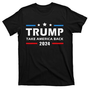 Trump 2024 Take America Back Election Patriotic Second Term T-Shirt