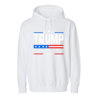 Trump 2024 Take Our Nation Back Garment-Dyed Fleece Hoodie