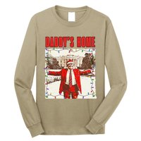 Trump 2024 Take America Back DaddyS Home Trump Christmas Long Sleeve Shirt