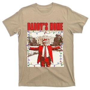 Trump 2024 Take America Back DaddyS Home Trump Christmas T-Shirt