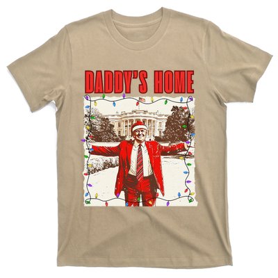 Trump 2024 Take America Back DaddyS Home Trump Christmas T-Shirt