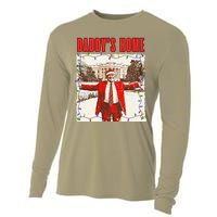 Trump 2024 Take America Back DaddyS Home Trump Christmas Cooling Performance Long Sleeve Crew