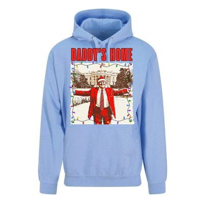 Trump 2024 Take America Back DaddyS Home Trump Christmas Unisex Surf Hoodie