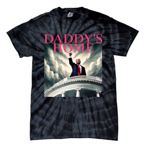 Trump 2024 Take America Back DaddyS Home Trump 2024 Tie-Dye T-Shirt