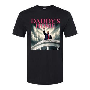 Trump 2024 Take America Back DaddyS Home Trump 2024 Softstyle CVC T-Shirt