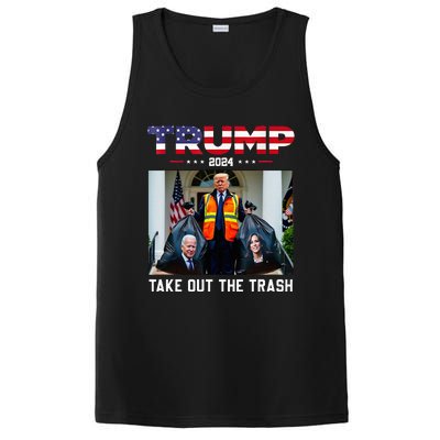 Trump 2024 Take Out The Trash PosiCharge Competitor Tank