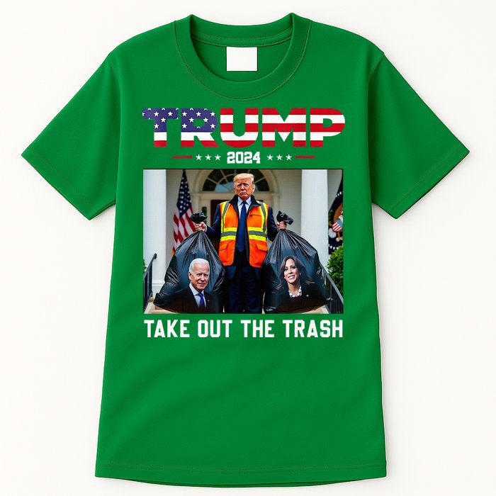 Trump 2024 Take Out The Trash Tall T-Shirt