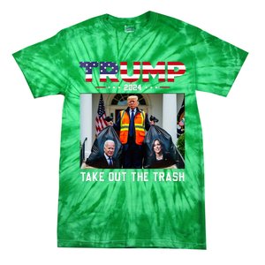 Trump 2024 Take Out The Trash Tie-Dye T-Shirt