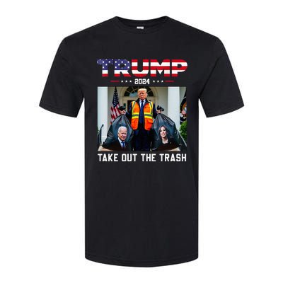 Trump 2024 Take Out The Trash Softstyle® CVC T-Shirt