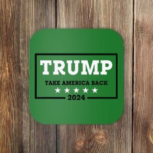 Trump 2024 Take America Back Election Red Coaster