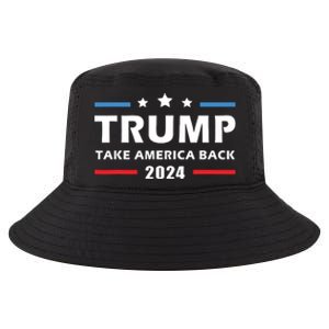 Trump 2024 Take America Back Election Patriotic Second Term Cool Comfort Performance Bucket Hat