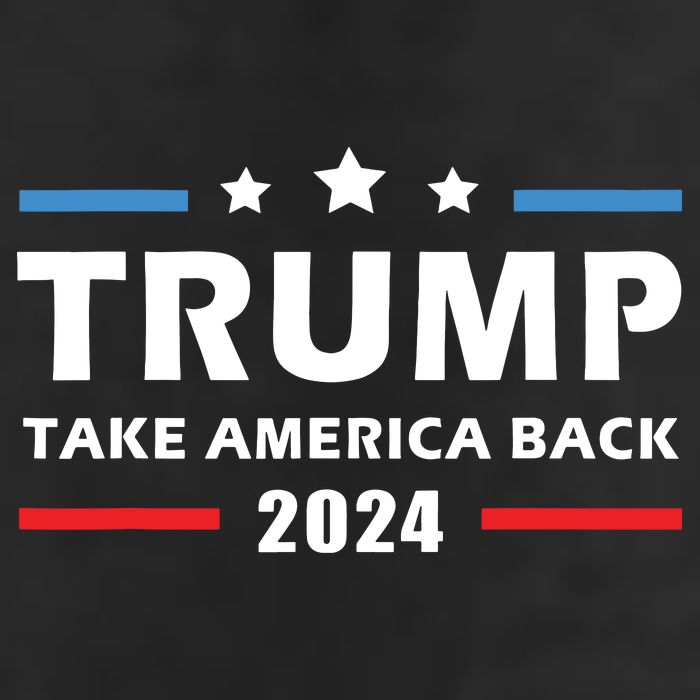 Trump 2024 Take America Back Election Patriotic Second Term 7 Panel Mesh Trucker Snapback Hat