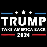 Trump 2024 Take America Back Election Patriotic Second Term Cooling Performance Crew T-Shirt