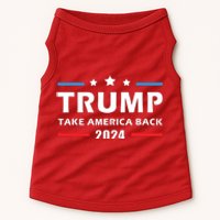 Trump 2024 Take America Back Election Patriotic Second Term Doggie Tank