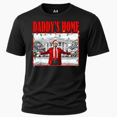 Trump 2024 Take America Back DaddyS Home Christmas Cooling Performance Crew T-Shirt