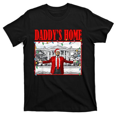 Trump 2024 Take America Back DaddyS Home Christmas T-Shirt