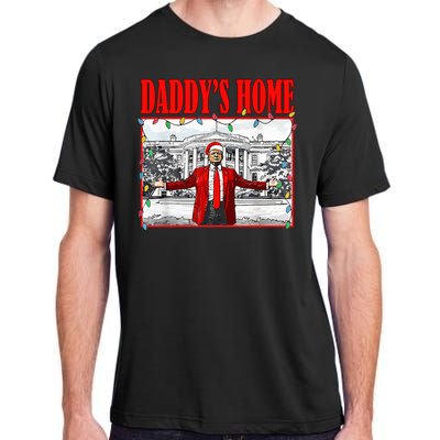 Trump 2024 Take America Back DaddyS Home Christmas Adult ChromaSoft Performance T-Shirt