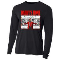 Trump 2024 Take America Back DaddyS Home Christmas Cooling Performance Long Sleeve Crew