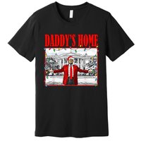 Trump 2024 Take America Back DaddyS Home Christmas Premium T-Shirt