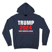 Trump 2024 Take America Back Hoodie