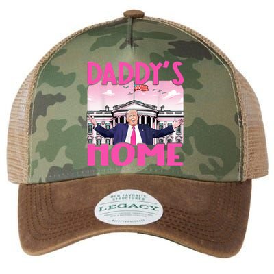 Trump 2024 Take America Back Daddys Home Trump 2024 Legacy Tie Dye Trucker Hat