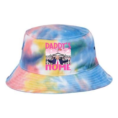 Trump 2024 Take America Back Daddys Home Trump 2024 Tie Dye Newport Bucket Hat