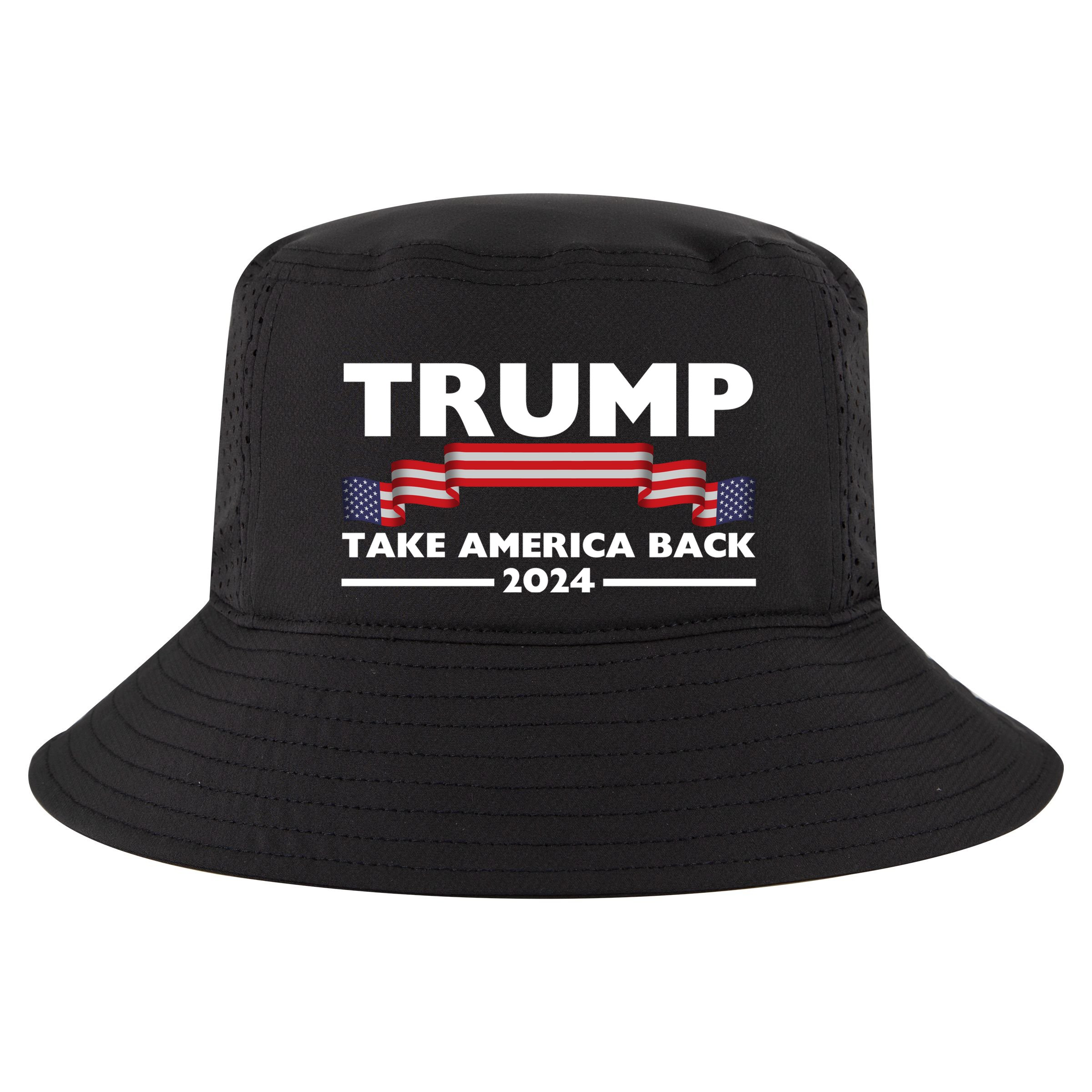 Trump 2024 Take America Back USA United States Cool Comfort Performance Bucket Hat