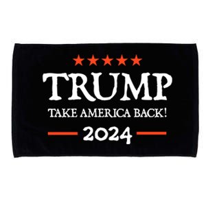 Trump 2024 Take America Back Microfiber Hand Towel