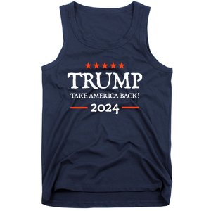 Trump 2024 Take America Back Tank Top