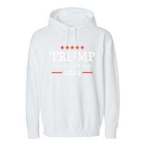 Trump 2024 Take America Back Garment-Dyed Fleece Hoodie