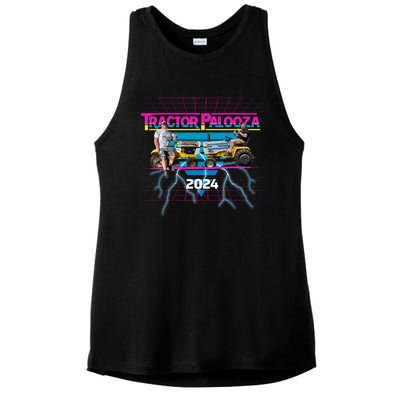 Tractorpalooza 2024 Ladies PosiCharge Tri-Blend Wicking Tank