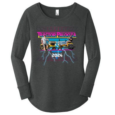 Tractorpalooza 2024 Women's Perfect Tri Tunic Long Sleeve Shirt