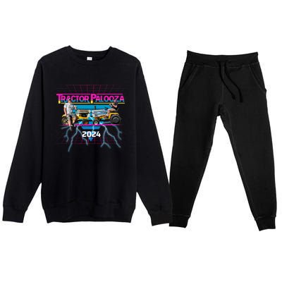 Tractorpalooza 2024 Premium Crewneck Sweatsuit Set