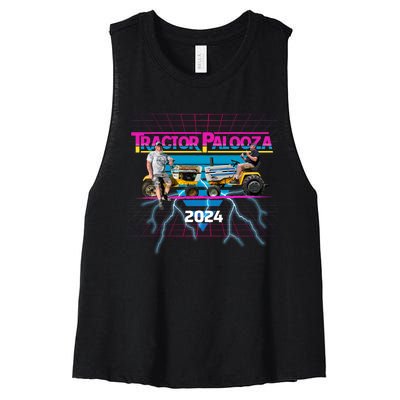 Tractorpalooza 2024 Women's Racerback Cropped Tank