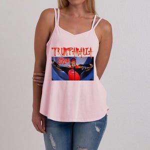 Trumpamania 2024 Trump Vance 2024 Trump Rally 2024 Women's Strappy Tank