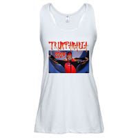 Trumpamania 2024 Trump Vance 2024 Trump Rally 2024 Ladies Essential Flowy Tank