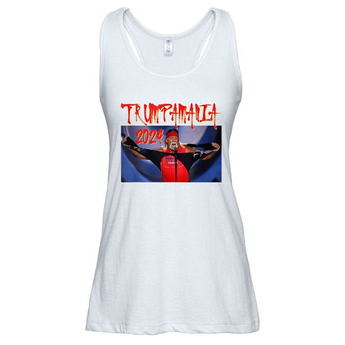 Trumpamania 2024 Trump Vance 2024 Trump Rally 2024 Ladies Essential Flowy Tank