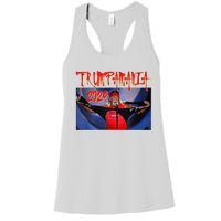 Trumpamania 2024 Trump Vance 2024 Trump Rally 2024 Women's Racerback Tank