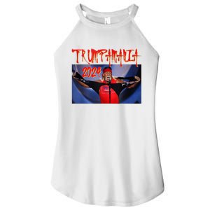 Trumpamania 2024 Trump Vance 2024 Trump Rally 2024 Women's Perfect Tri Rocker Tank